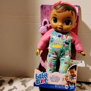 Soft and Cute Doll - Pink and Green